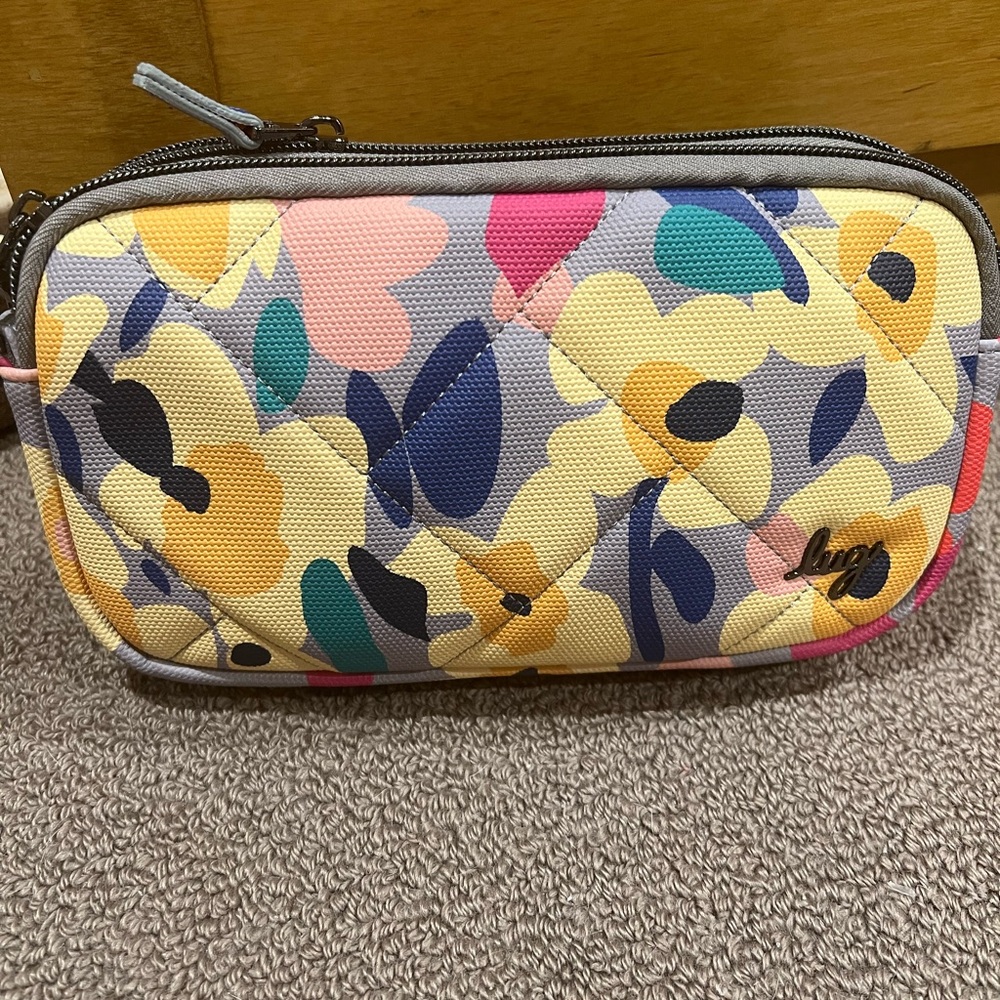LUG Coupe XL Matte Luxe VL Convertible Crossbody Bag - Wildflower Multi - NWOT